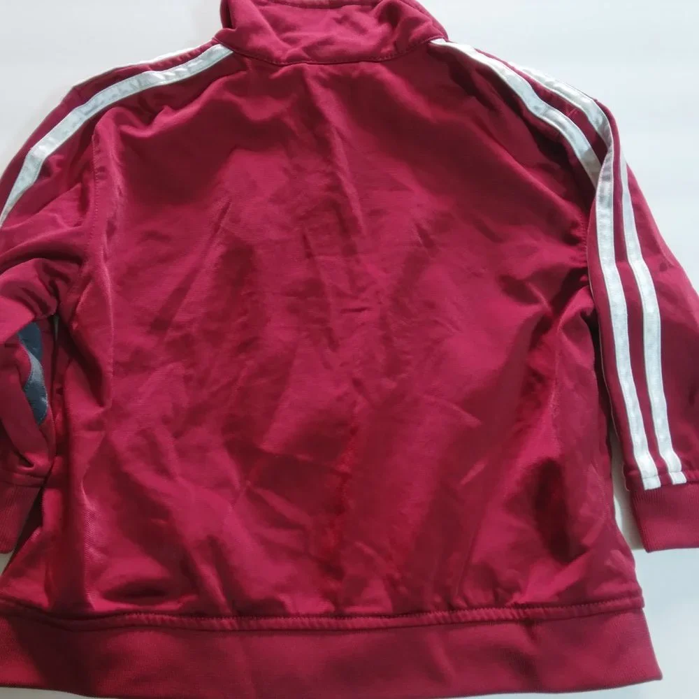 Boys Toddlers adidas Full‎ Zip Jacket 36M Red Athletic